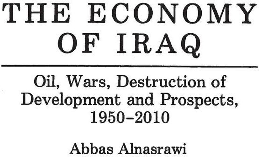 The Economy of Iraq