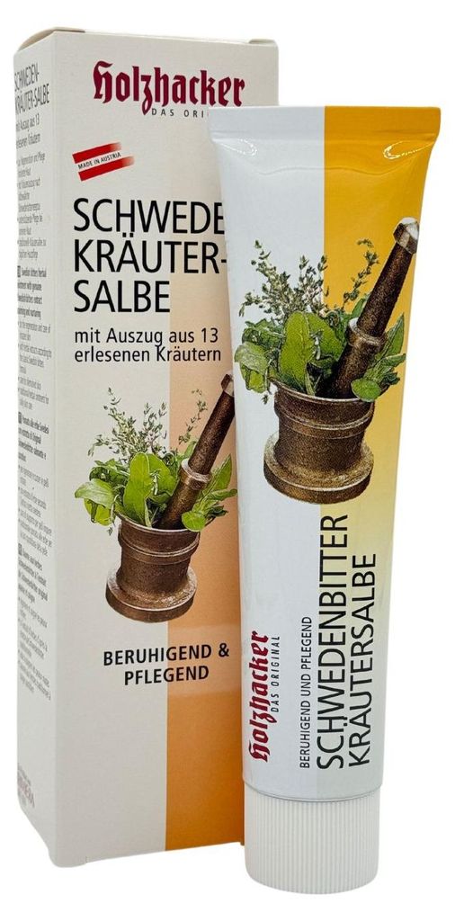 Holzhacker | Unguento a base di erbe SWEDENBITTER 75ml | Immagine del prodotto 