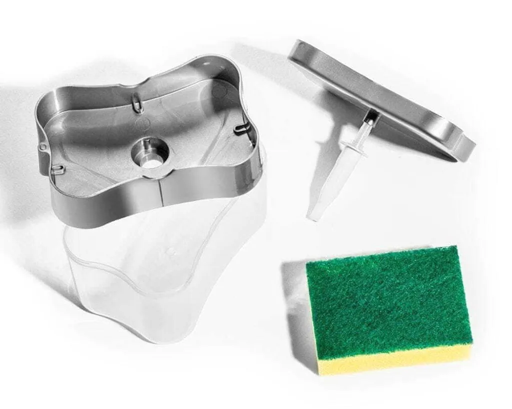 Distributeur de lessive avec éponge intégrée - Modèle Compact 380ml - 4