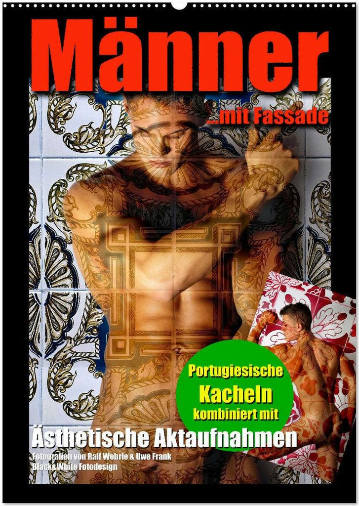 Männer mit Fassade (Wandkalender 2026 DIN A2 hoch), CALVENDO Monatskalender
