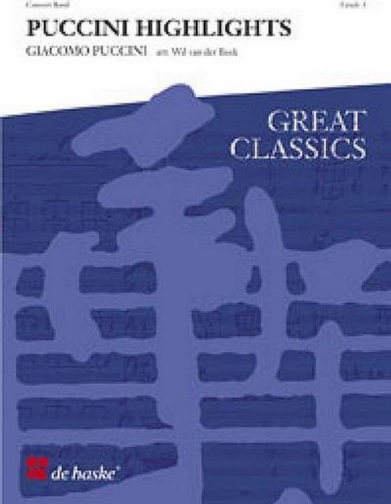 Giacomo Puccini Puccini HighlightsConcert Band/Harmonie