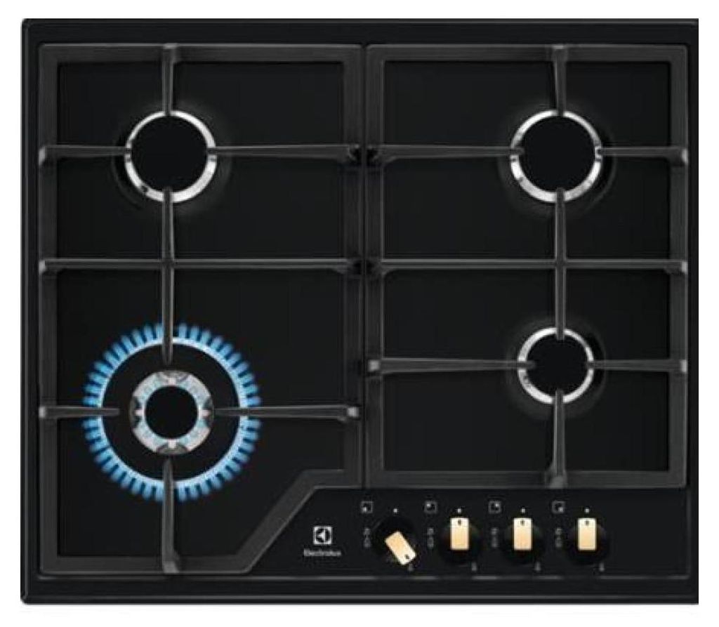 Electrolux EGS6436RK Nero Piano cottura a gas integrato 4 Immagine del prodotto 