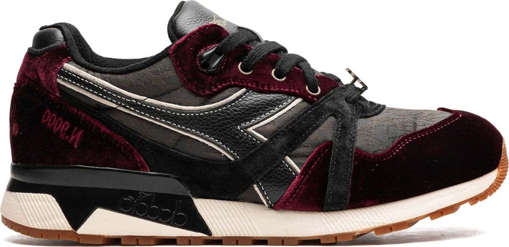 Schuhe Diadora Limited Edition N9000 Vino Schwarz Leder