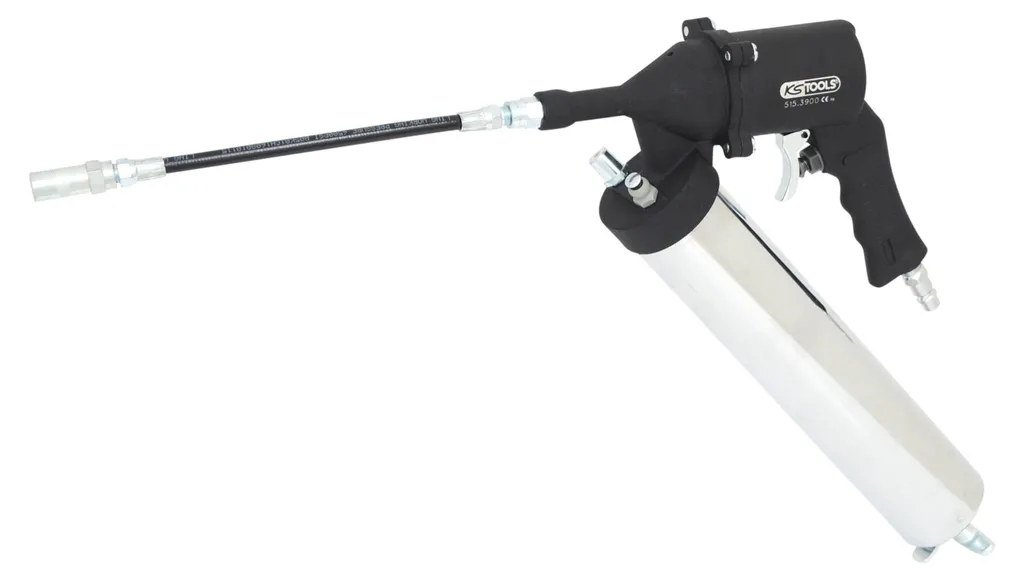Finis les graisseurs bouchés avec le pistolet pneumatique KS TOOLS 400ml
