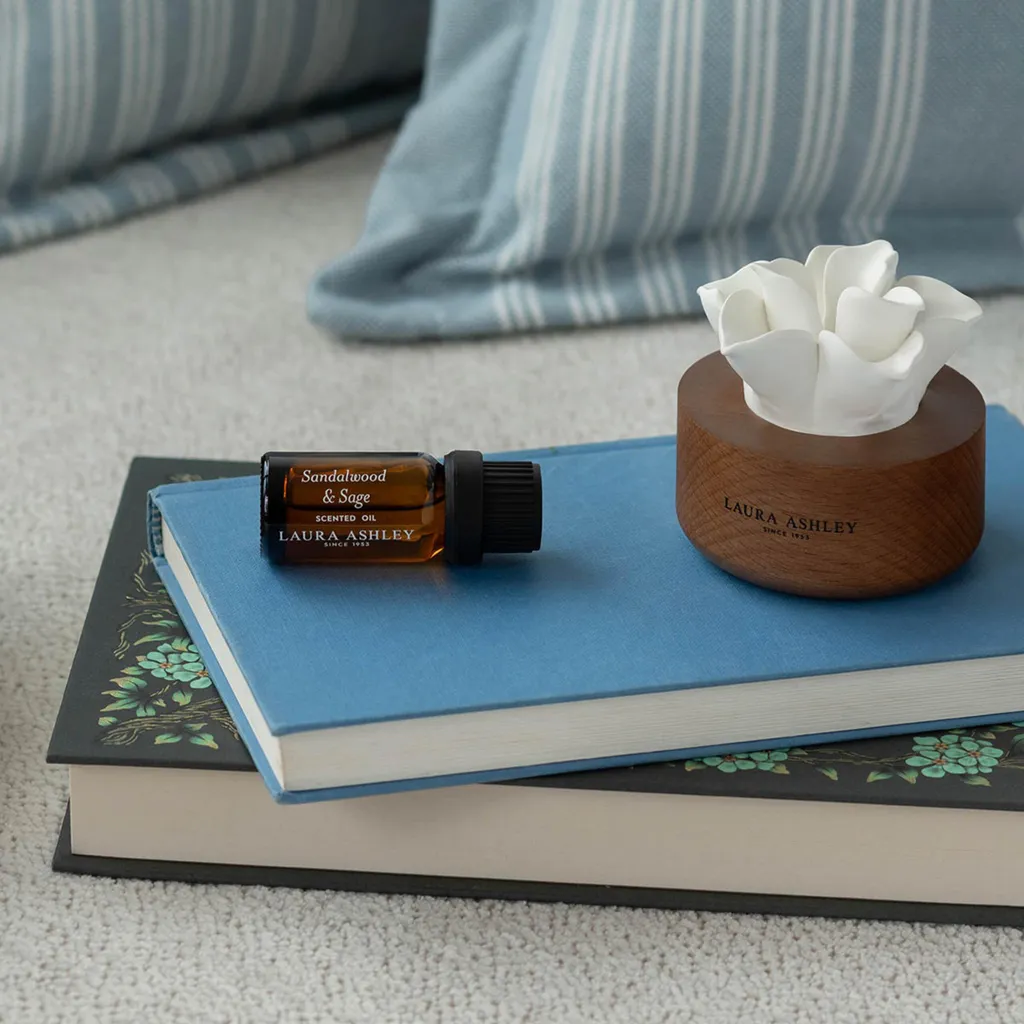 Diffuseur de Parfum Fleurs en Céramique Laura Ashley Décoration Maison - 4
