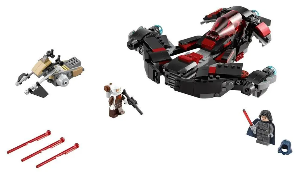 Eclipse Fighter LEGO Star Wars 75145 avec Ailes Transformables et Tirs - 7