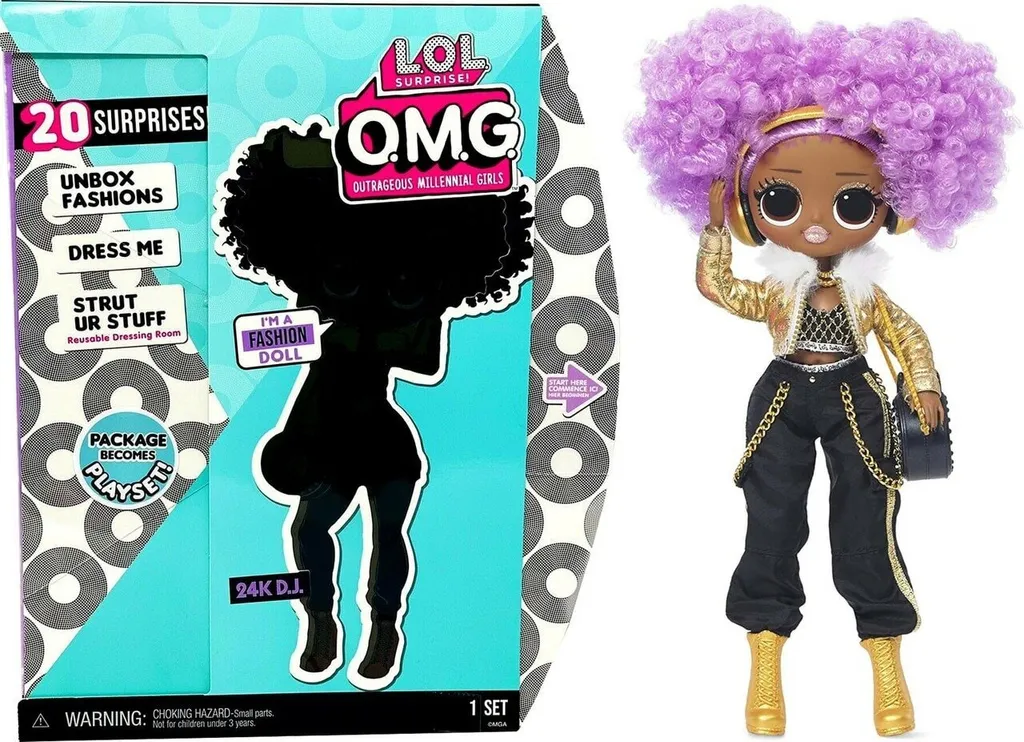 Complétez votre Collection L.O.L. avec la Poupée O.M.G. 24K D.J. Rare
