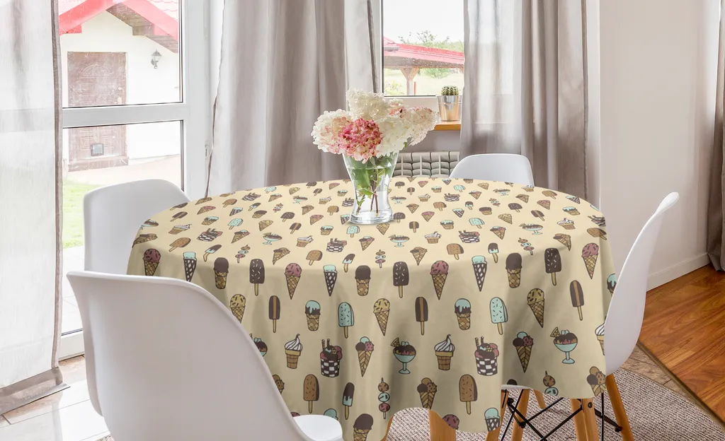 Tovaglia Festa Rotonda 150 cm ABAKUHAUS | Design Divertente Kegel