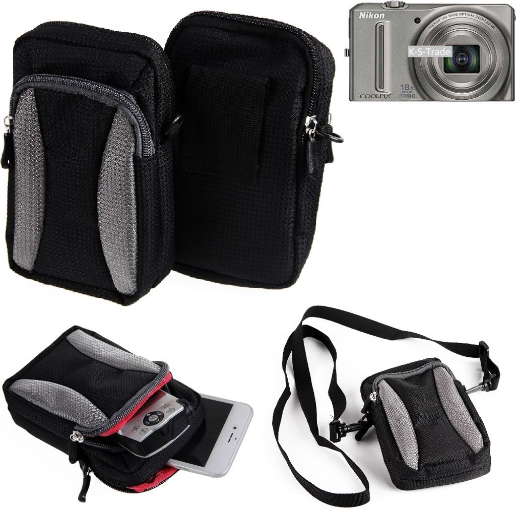 K-S-Trade Fototasche kompatibel mit Nikon Coolpix S9200 Produktbild 