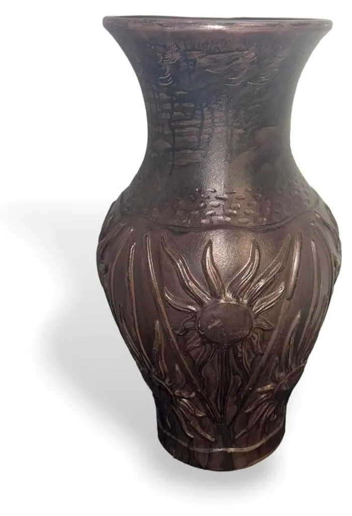 Rangement parapluies Anfora en résine, style amphore relief 54cm