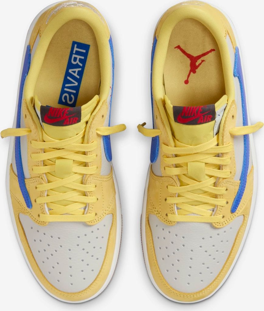 WOMEN'S AIR JORDAN 1 LOW OG x TRAVIS SCOTT 'Canary' ｜ FLY