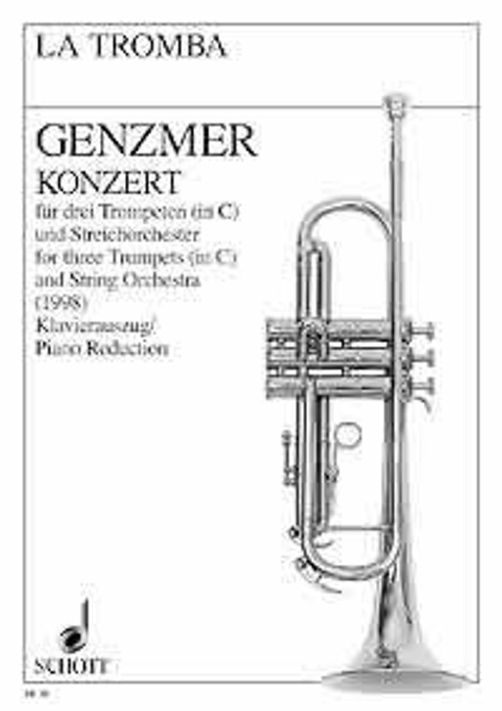 Konzert - Genzmer, Harald - Musiknoten