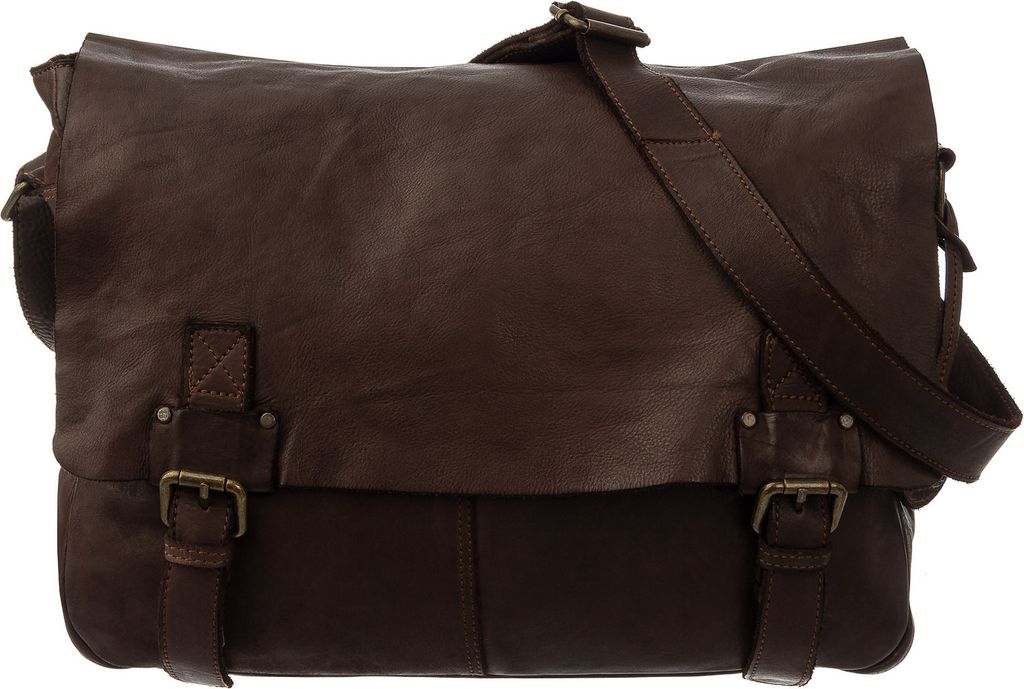 Harbour 2nd Yamal Cool Casual Business Bag-Style Laptoptasche Darkbrown