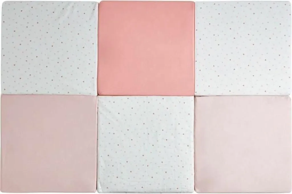 Tapis d'éveil Tineo Mon Coeur 5 en 1 modulable pour l'éveil de bébé