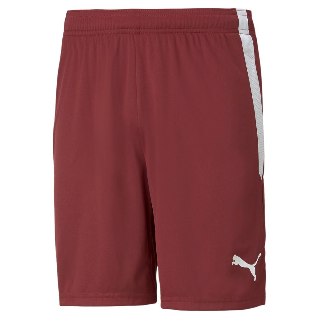 Puma teamLIGA Shorts CORDOVAN-PUMA WHITE S