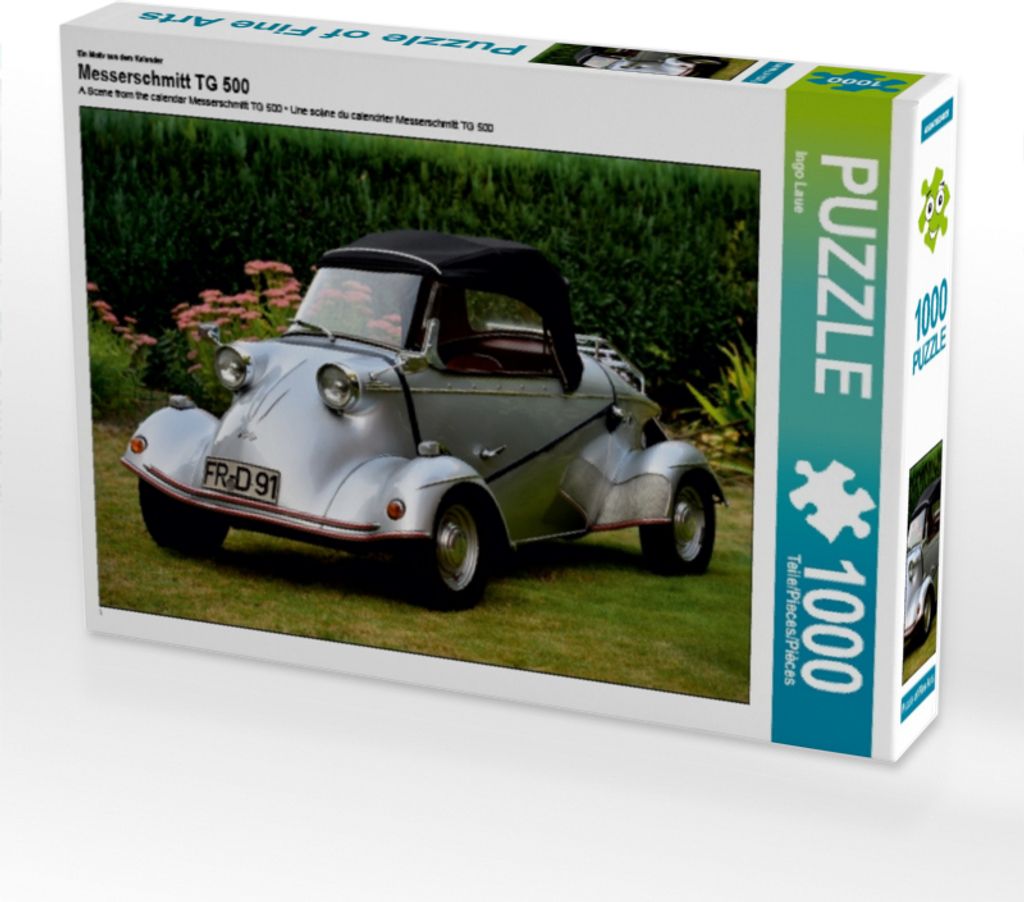 Calvendo Ein Motiv aus dem Kalender Messerschmitt TG 500 1000 Teile Puzzle quer 640x480mm, Laue Ingo; 7437951