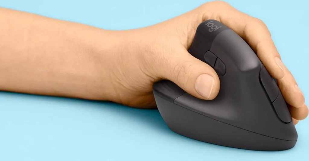 Logitech Lift Vertical Ergonomic Mouse - Souris verticale sans fil Graphite