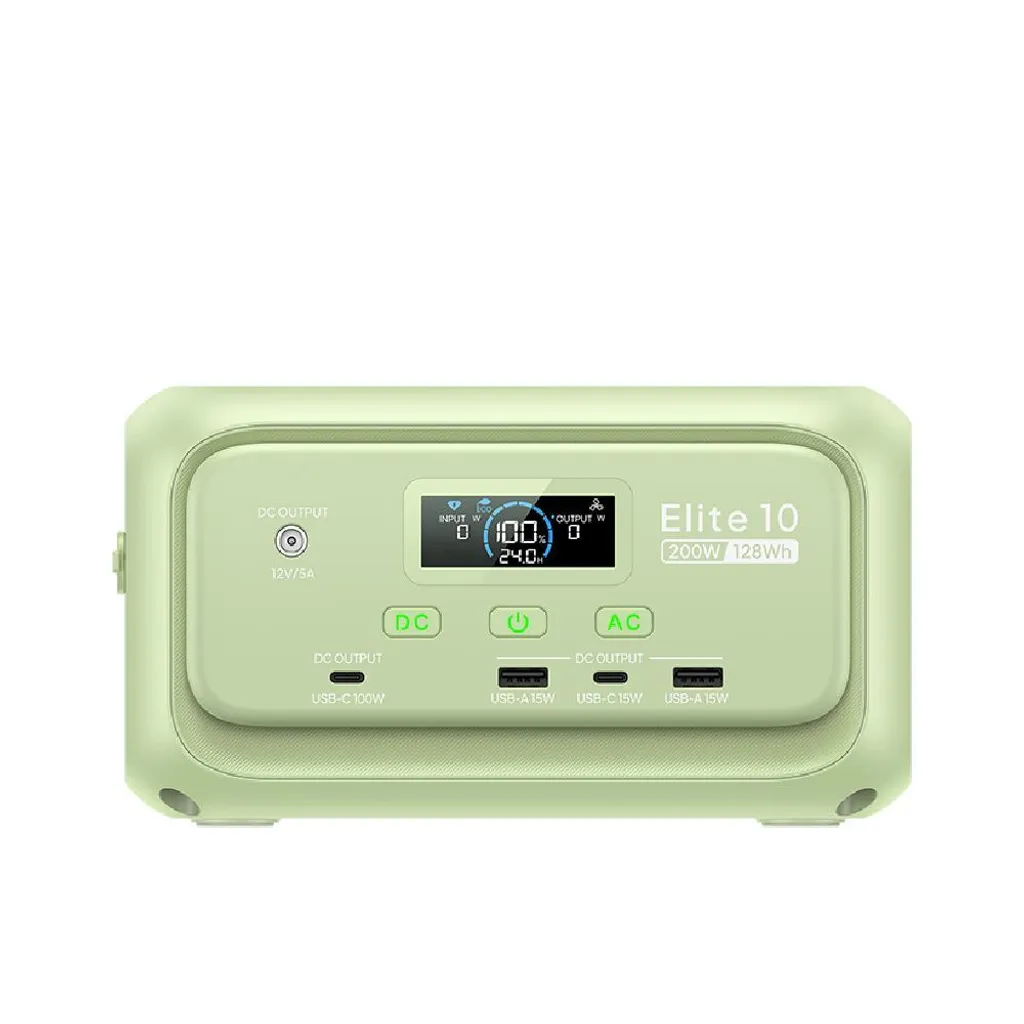 BLUETTI Elite 10: L'Eccellenza dell'Energia Portatile 128Wh 200W