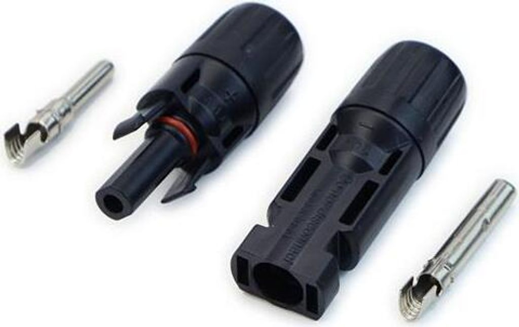 Steckerset MC4 (Stecker und Buchse) für Photovoltaikmodule Produktbild 