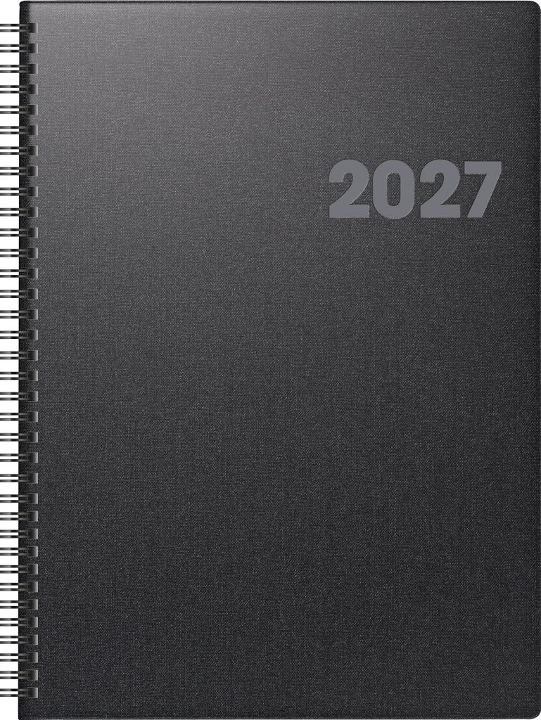 2027 BRUNNEN Calendario da tavolo A4, 2 pagine al giorno / Immagine del prodotto 