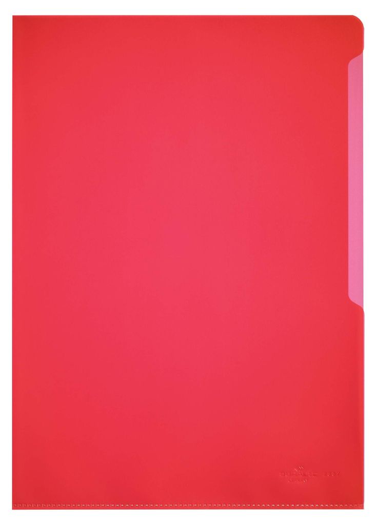DURABLE STANDARD Sichthlle, DIN A4, PP, 0,12 mm, rot Obrázok produktu 