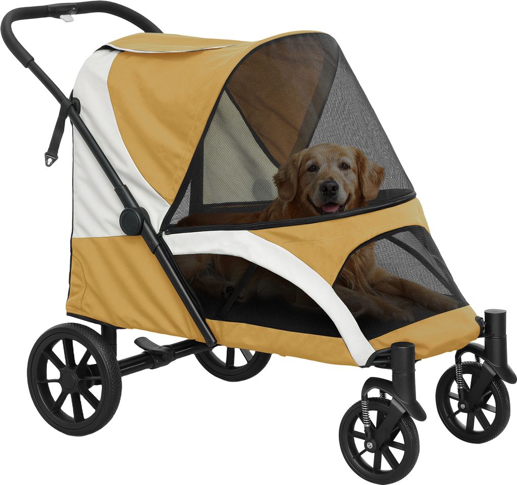 PawHut Hundewagen Hundebuggy klappbar für große Hunde & Produktbild 