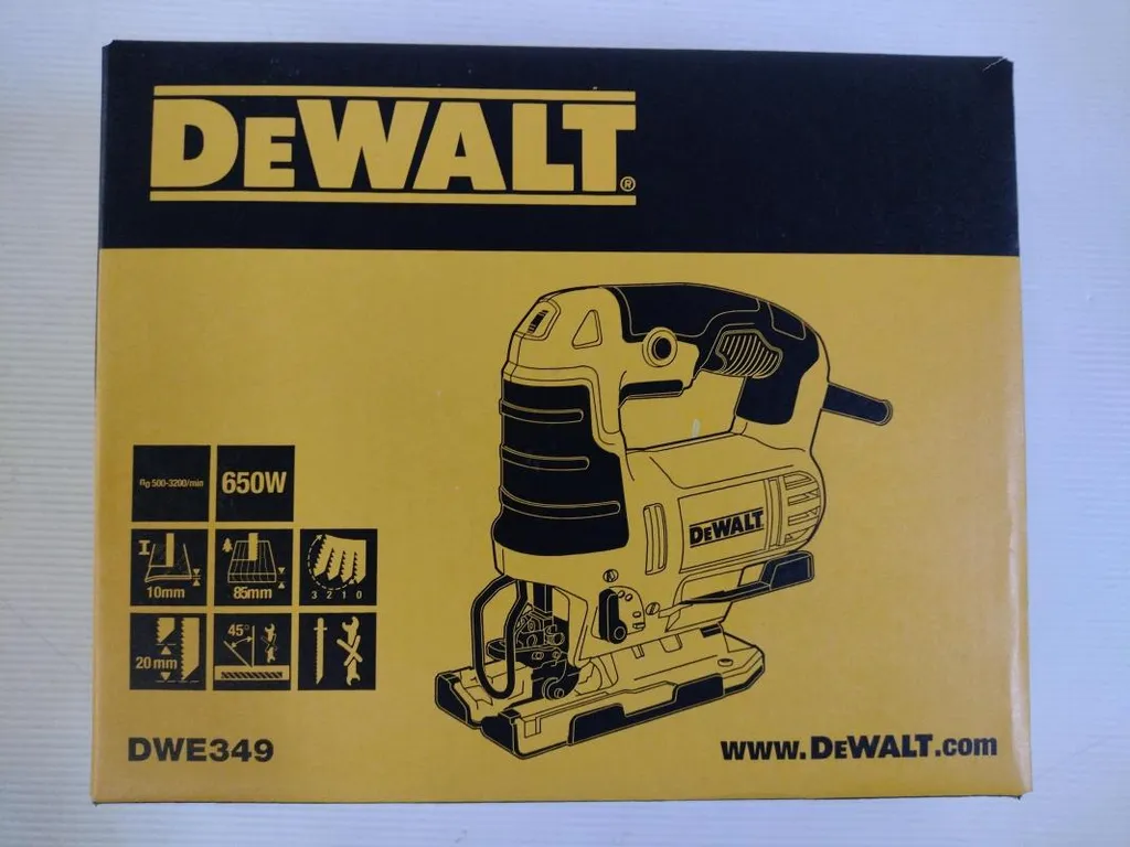 Elektrische Stichsäge 650W DEWALT DWE349 - 13