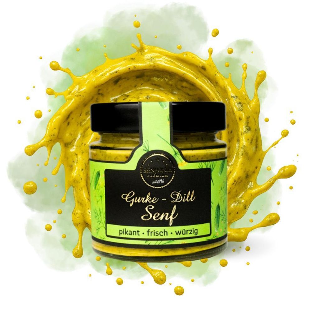 Gurke Dill Senf, 180 ml Produktbild 