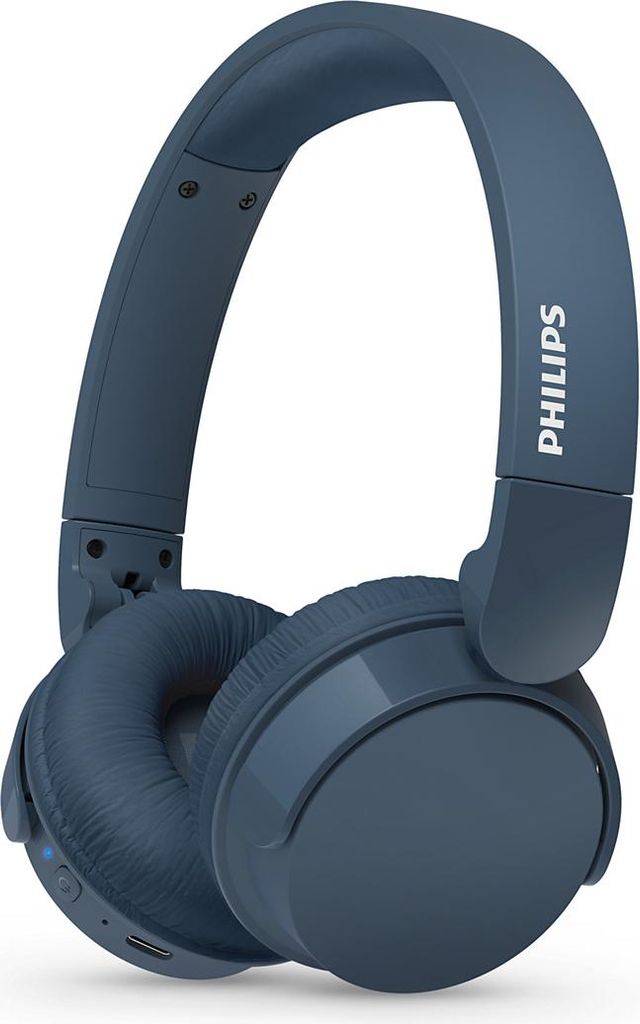 Philips Cuffie Wireless Over-Ear TAH4209BL00 Blu - Serie 4000, Bluetooth 5.3, 55h