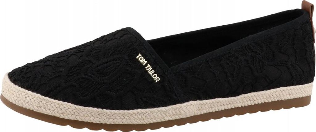 Tom Tailor Slipper Schwarz in Gr. 42 Produktbild 