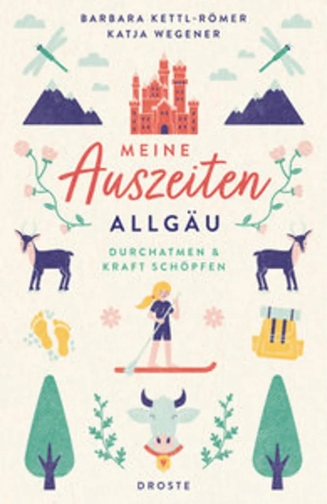 Livre de voyage Allgäu Meine Auszeiten pour randonnées et détente spa