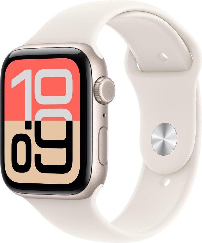 Apple Watch SE (3nd generation) OLED 44 mm Digital 368 x 448 Pixel Touchscreen 5G Beige WLAN GPS