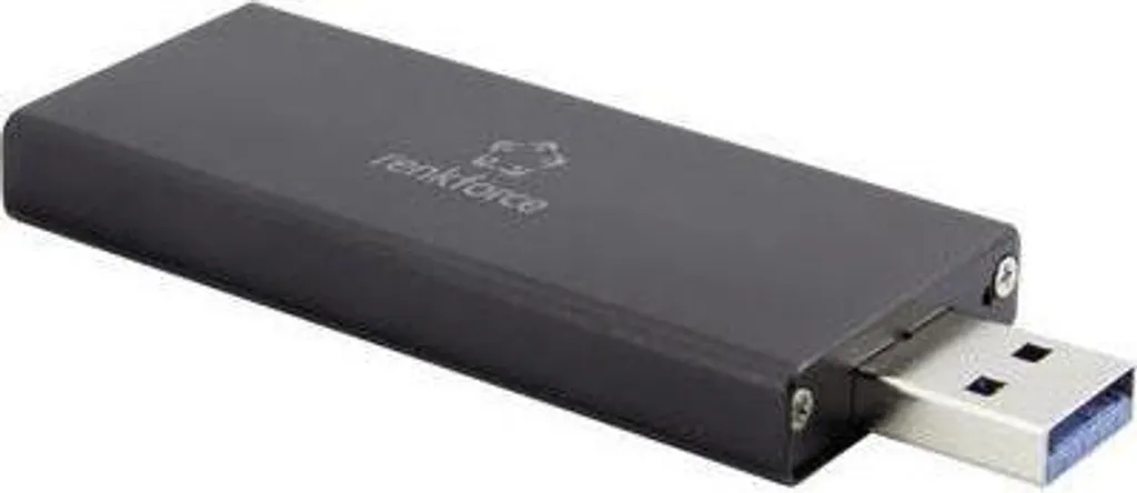 Renkforce RF-4521561 Disque Dur Externe Noir U3-M2 Haute Performance
