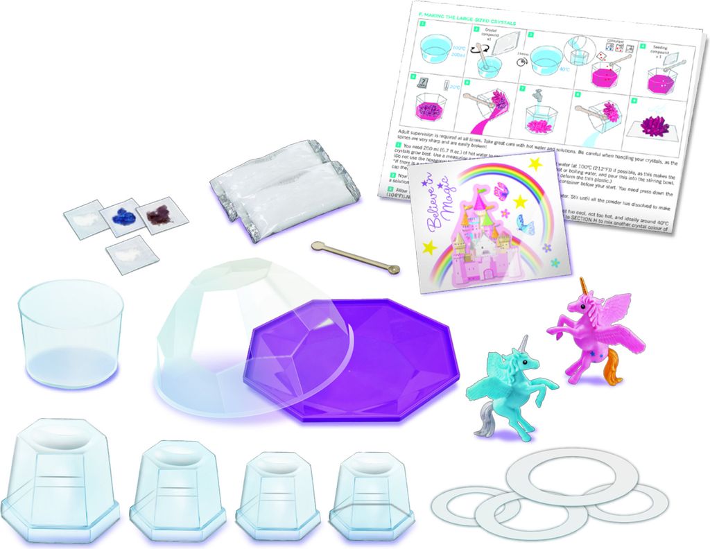 Terrario Unicorno Kit Unicorn Luce per Bambini Regalo
