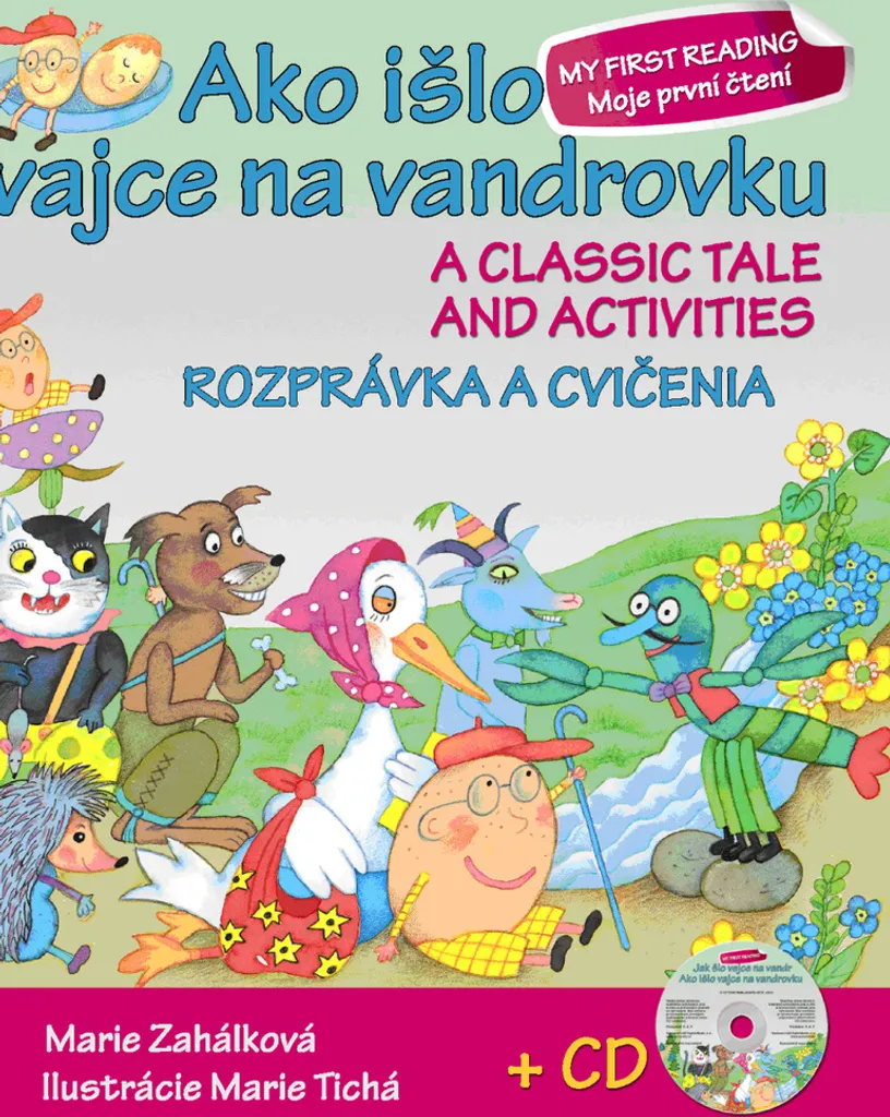 Méthode d'apprentissage du slovaque pour enfant livre et CD audio