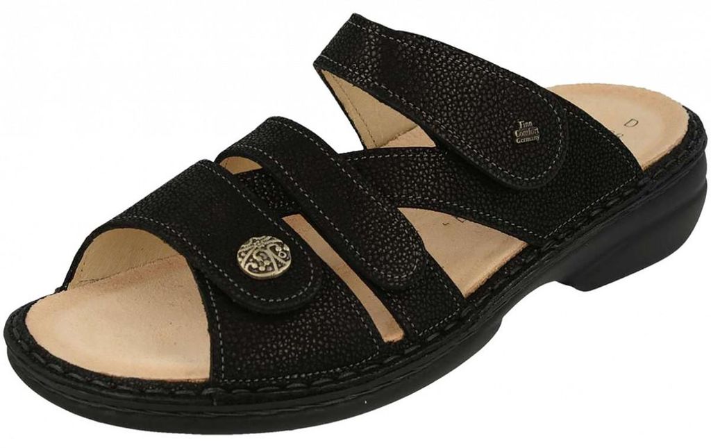 Finn Comfort Damen Damenschuhe schwarz Gr. 39