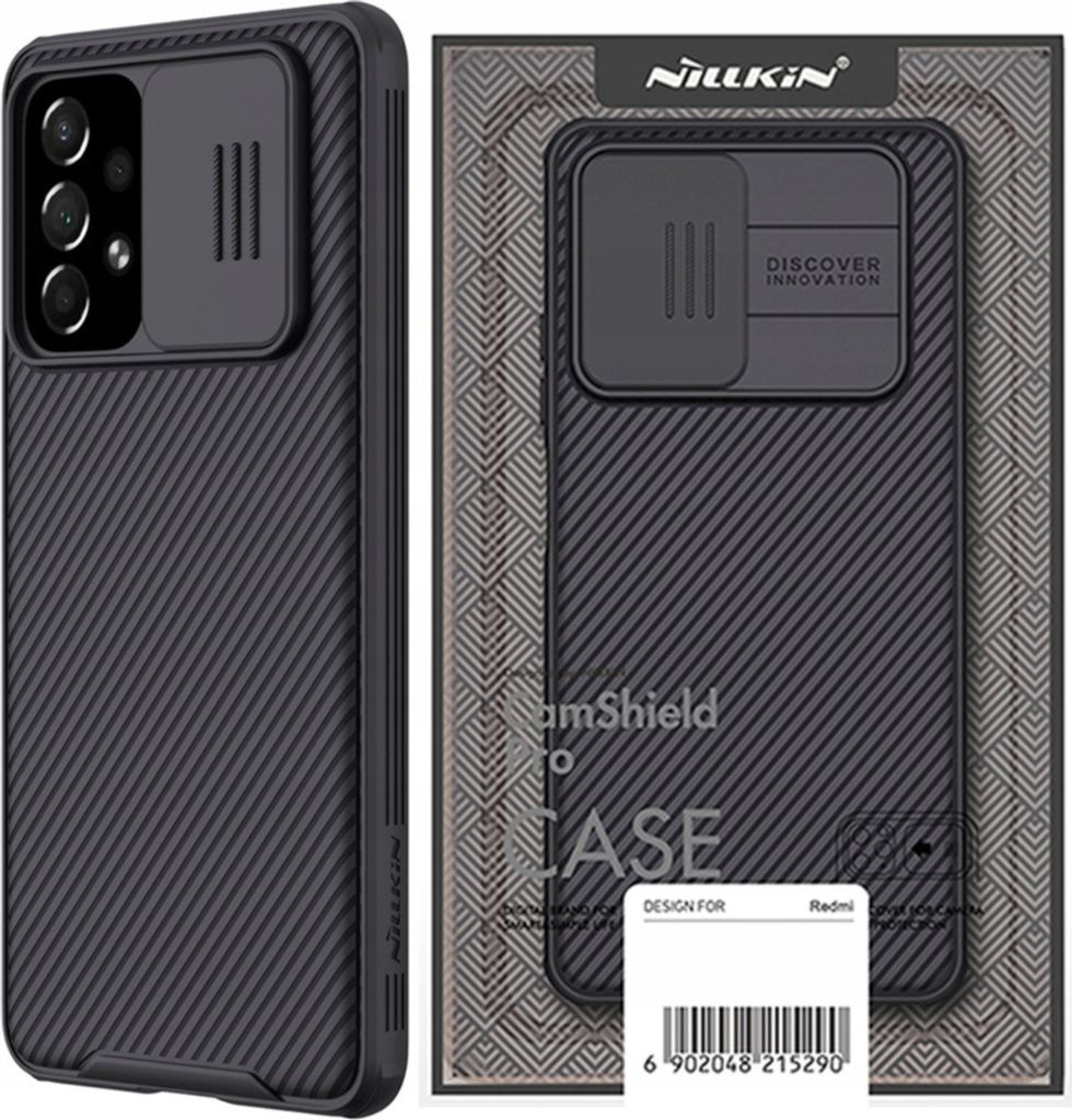 Nillkin Fall Kamera Abdeckung für Samsung Galaxy A73 Schwarz