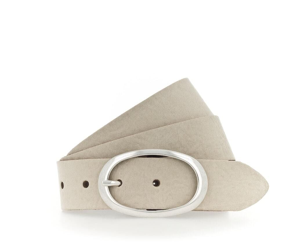 Vanzetti Leder Gürtel 35mm Woman ́s Belt W85 Cream creme