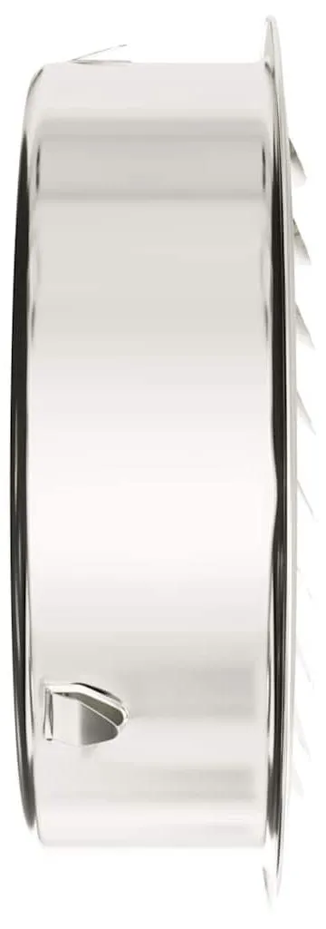 Grille d'aération anti-humidité 200 mm inox pour placard et cuisine x4 - 6