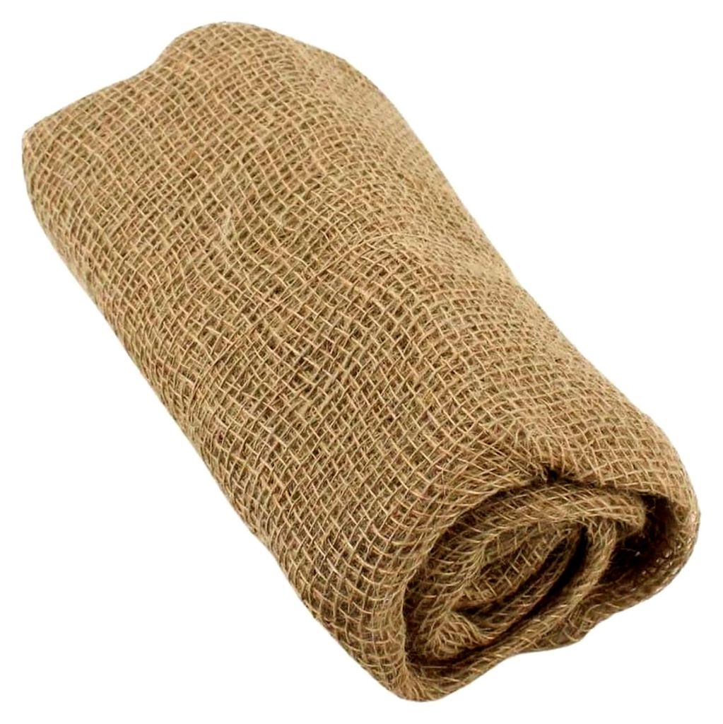 Jute Schutzvlies (1,05x5 m) naturbelassen und strapazierfähig, Kälteschutz, Pflanzenschutz, Kübelschutz, Topfschutz, Frostschutz, Stammschutz, K...
