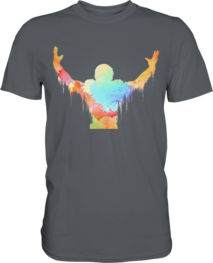 American Football T-Shirt – Dark Grey / S Produktbild 