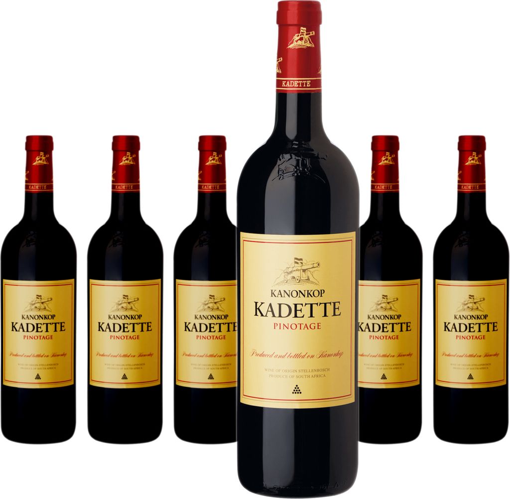 6 x Kanonkop Kadette Pinotage