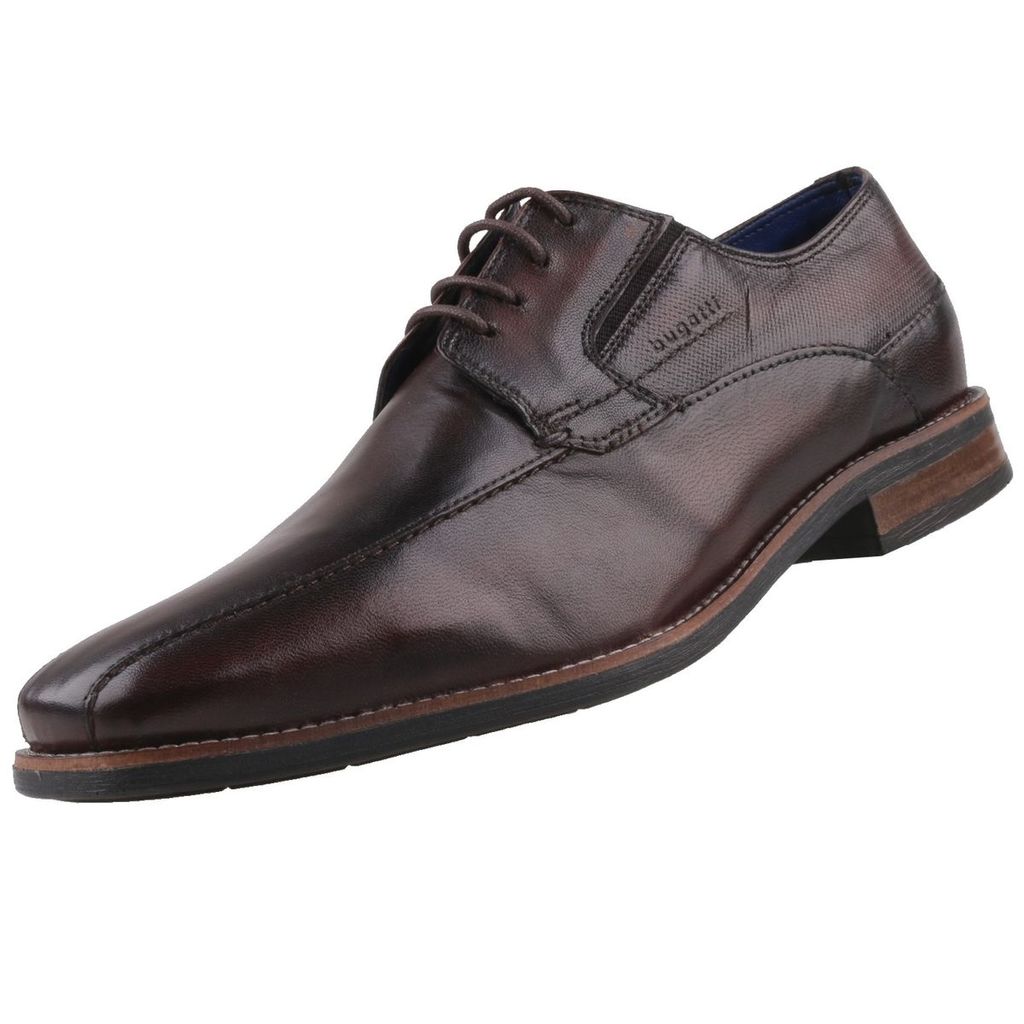 bugatti Herren Business-Schuhe Braun - Extra Weit, Schuhgröße:EUR 41