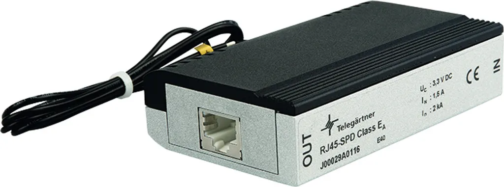 Parasurtenseur Ethernet RJ45 idéal pour protéger caméras IP et NAS