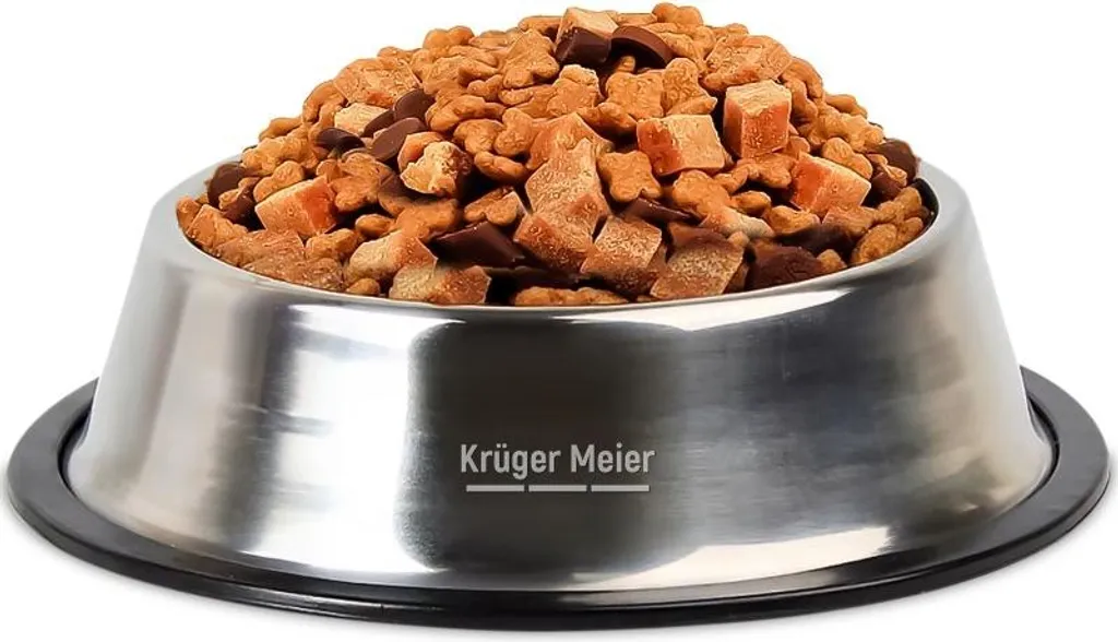 Ciotola Kruger Meier Lumnora 780ml Acciaio Inox Antiscivolo Ø25cm