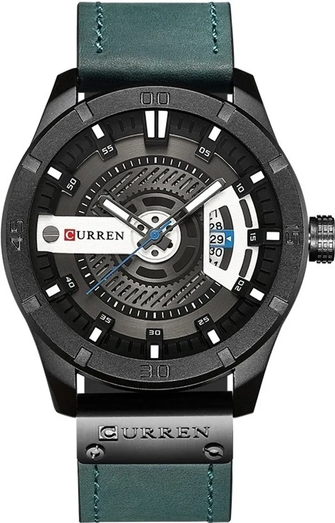 Orologio Uomo CURREN Brett Blu: Stile Business e Cronografo di Lusso