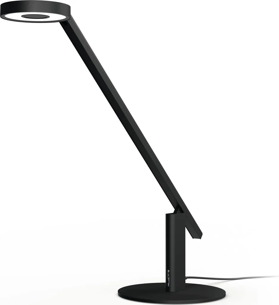 LUCTRA® TABLE LITE BASE Noire 921401 - Lampe de bureau LED ergonomique