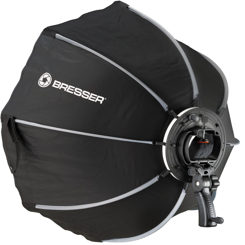 Bresser - F004160 - Super Quick Schnellspann-Octabox/Softbox 90cm für Kamerablitze