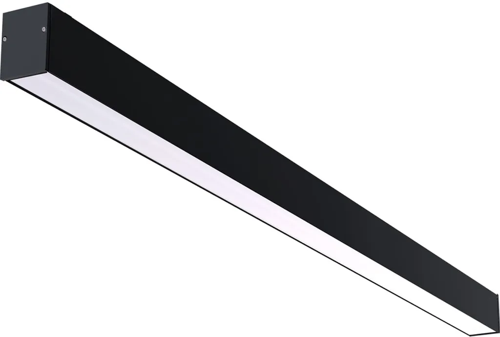 Plafonnier LED 31W haute luminosité 3610 lm en métal blanc et noir