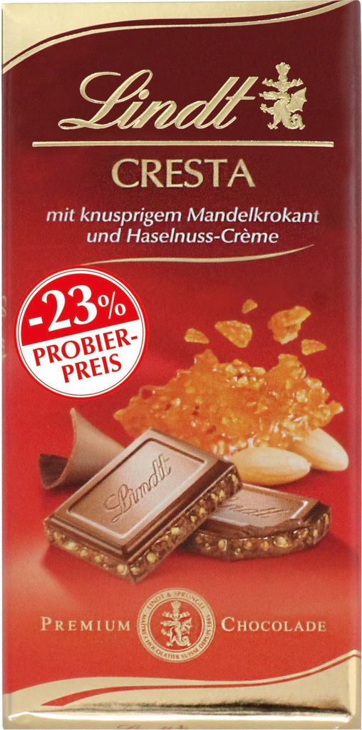 Lindt Cresta Tafel Promotion 100g